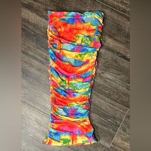 SER.O.YA INDIA MIDI SKIRT in Abstract Palm Small